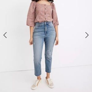 Madewell Curvy Perfect Vintage Jean - Coffey (27 Tall)